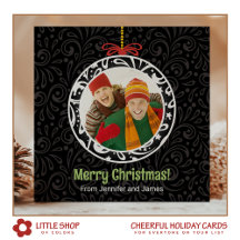 Elegante Foto de Família Paisley