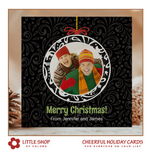 Elegante Foto de Família Paisley