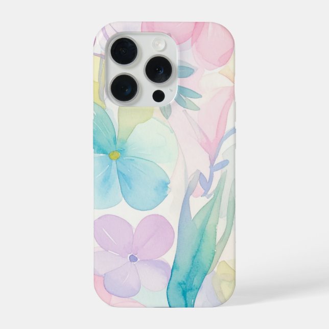 Elegante Foto Floral Personalizada (Verso)