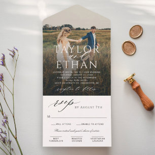 Elegante Fotografia de Casamento com Caligrafia Br