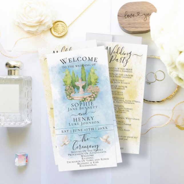 Elegante Fountain faz Casamento de Luxo (Criador carregado)