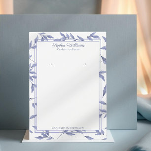 Elegante francês de brinco de galeria e colar