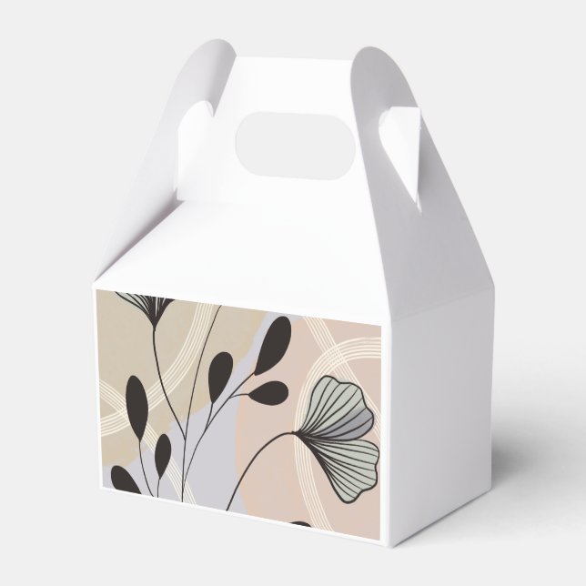 Elegante Ginkgo deixa caixa de favoritos (Verso)