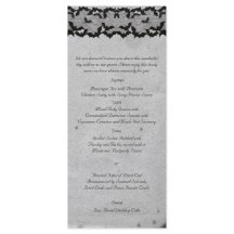 Elegante Gótica Lace Posh Menu Casamento