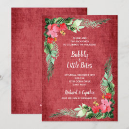 Elegante Greenery e Convidados Florais para o Nata