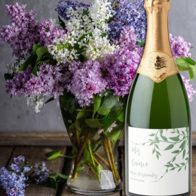 Elegante Greenery Quinceañera (Criador carregado)