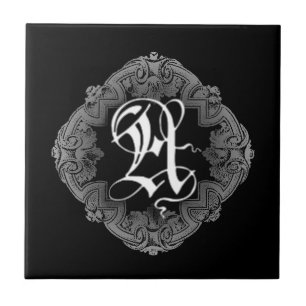 Elegante Inicial Góthica A
