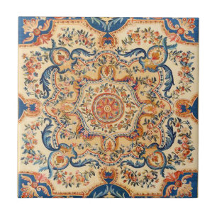 Elegante italiano Vintage Barroco Azul
