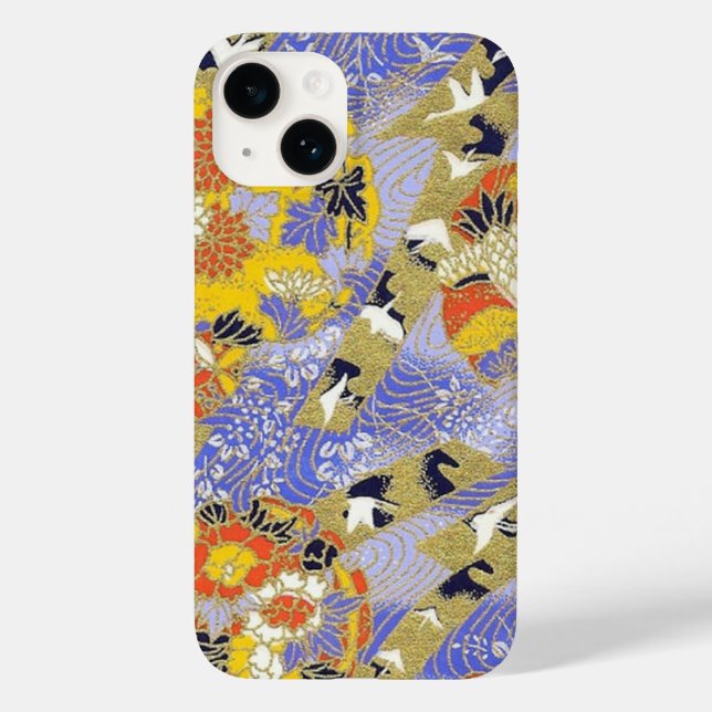 Elegante Japonês Washi Origami Lucky Cranes (Verso)