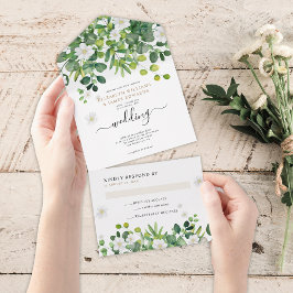 Elegante Jardim Botânico Casamento Primavera Verão