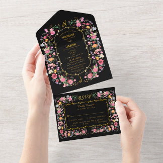 Elegante Jardim de Casamento de Primavera com Flor