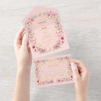 Elegante Jardim de Casamento de Primavera com Flor