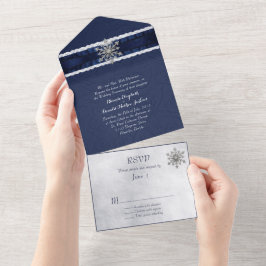 Elegante Jeweled Snowflake