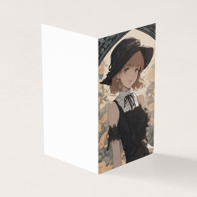 Elegante LBD Anime Pequeno Vazio de Vestido Negro (Exterior)