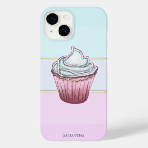 Elegante Listrado Moderno,Cupcake