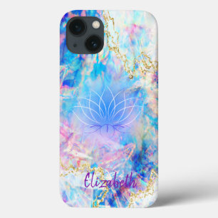 Elegante Lotus Holographic Opal