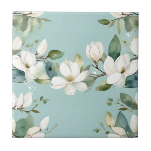 Elegante Magnolia e Greenery Garland