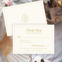 Elegante marfim vintage resposta gentil casamento