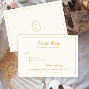 Elegante marfim vintage resposta gentil casamento