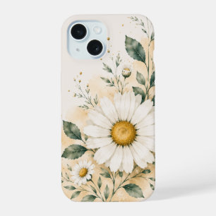 Elegante Margarida Floral Branca