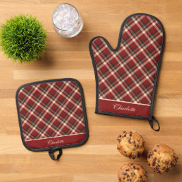 Elegante Maroon Red Cream Royal Stewart Tartan