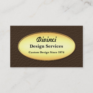Elegante Masculine Cartão de visita