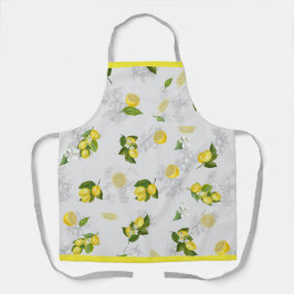 Elegante Mediterrâneo Lemon Apron