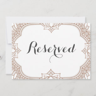 Elegante Mehndi - Sinal Reservado