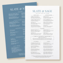 Elegante Menu de Múltiplos Pratos Restaurante Sofi