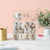 Elegante Minha Foto Personalizada De Colagem De Pr