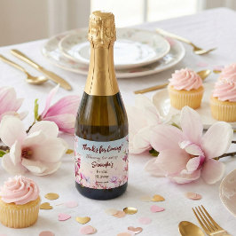 Elegante Mini Chuveiro de Noiva Floral Rosa