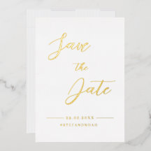 Elegante Minimalista Moderna de Casamento Salve a 