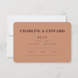 Elegante minimalista | Site de RSVP e QR