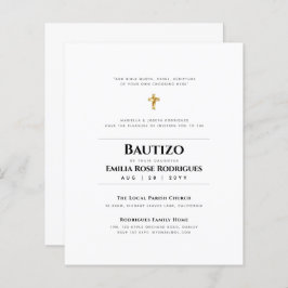 Elegante Moderno BAUTIZO Bautismo Baptism - ADD VE