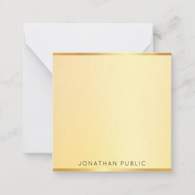 Elegante moderno, Modelo de aparência Dourada, mon (Frente)