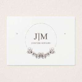 Elegante Moderno Monograma Monitor de Ouriços