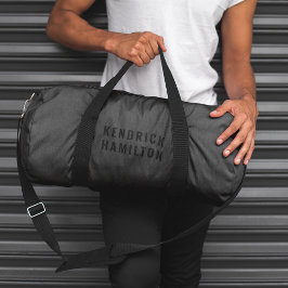 Elegante Moderno Preto Simples Minimalista