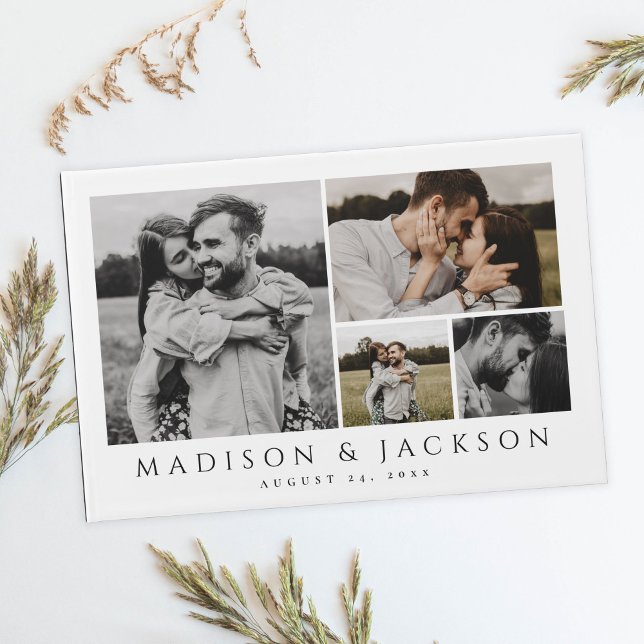 Elegante Moderno Quatro Fotografias do Livro de Co (Criador carregado)