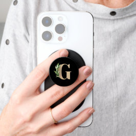 Elegante Monograma Dourado - Letra G