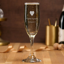 Elegante Monogrammed Heart Wedding Date Groom