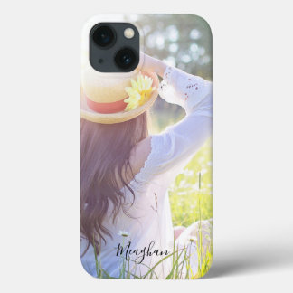 Elegante Monogramou Sua Foto Personalizada