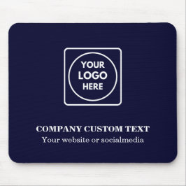 Elegante mouse pad com logo personalizado para neg