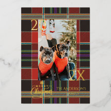Elegante Natal com Xadrez Azul Buffalo