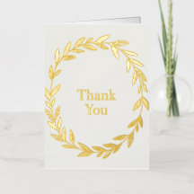 Elegante Obrigado - Design Botânica Sage