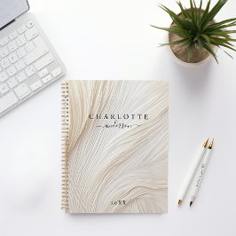 Elegante, ondas, planejador