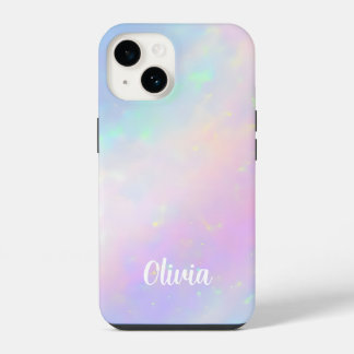 Elegante Opalescente Falso Personalizável