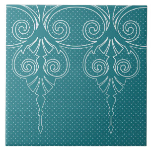 Elegante, ornamental, bolinhas, linhas, espirais