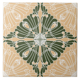 Elegante, padrão ornamental, forma de diamante