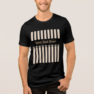 Elegante Personalizado Melhor Pai de Todos com Lis