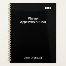 Elegante Planejador Pessoal Minimalista com Logoti